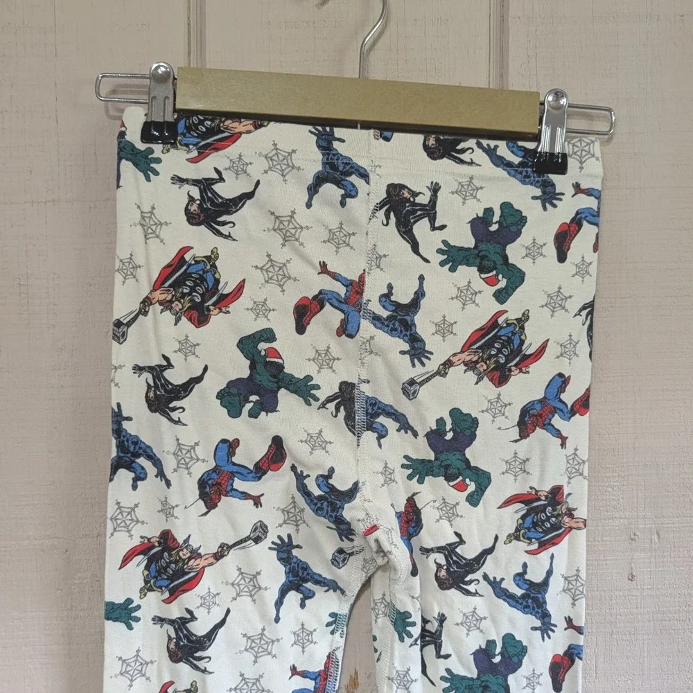 Hanna Andersson Marvel Avengers Pajamas Kids 12 Organic Cotton Holiday 80060 GW